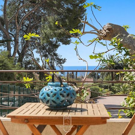 Maisonnette Saona Vue Mer Plages 800M Wifi Clim Pk By Hc Carqueiranne Exteriör bild
