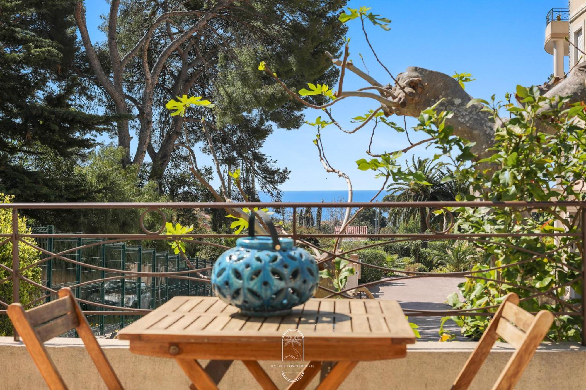 Maisonnette Saona Vue Mer Plages 800M Wifi Clim Pk By Hc Carqueiranne Exteriör bild